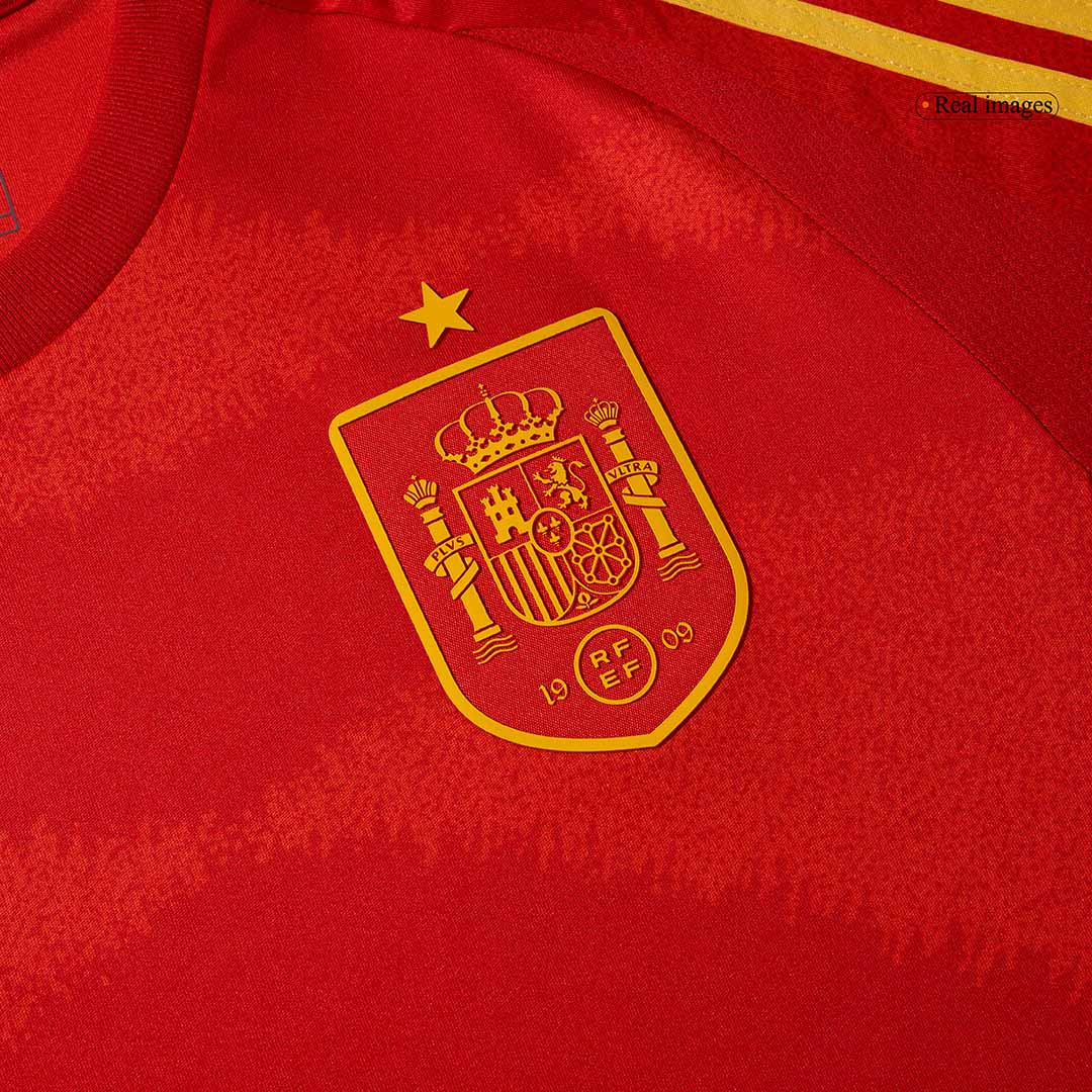Camiseta de fútbol local de España para la Eurocopa 2024