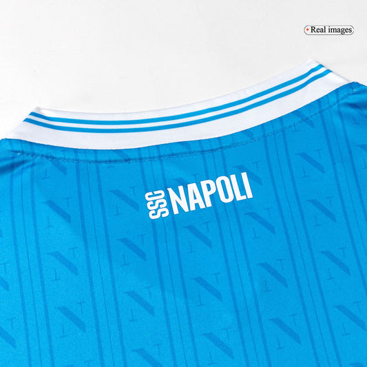Camiseta de fútbol local LUKAKU #9 Napoli 2025/26 Azul