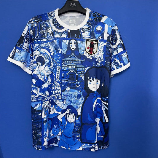 Camiseta talla 25/26 Anime japonés nueva Azul especial A