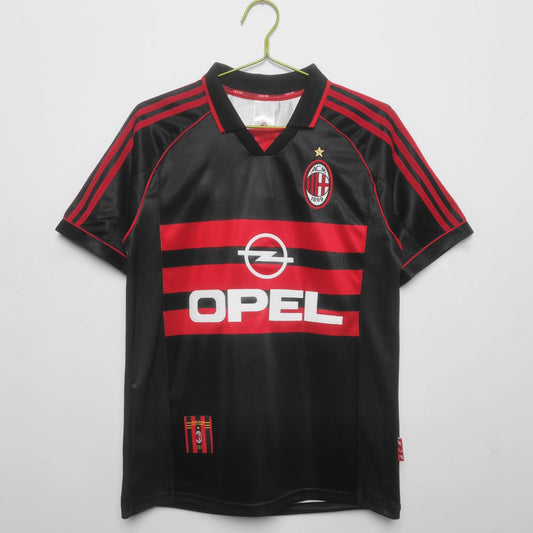 Camiseta retro de la tercera equipación del AC Milan 1998-1999