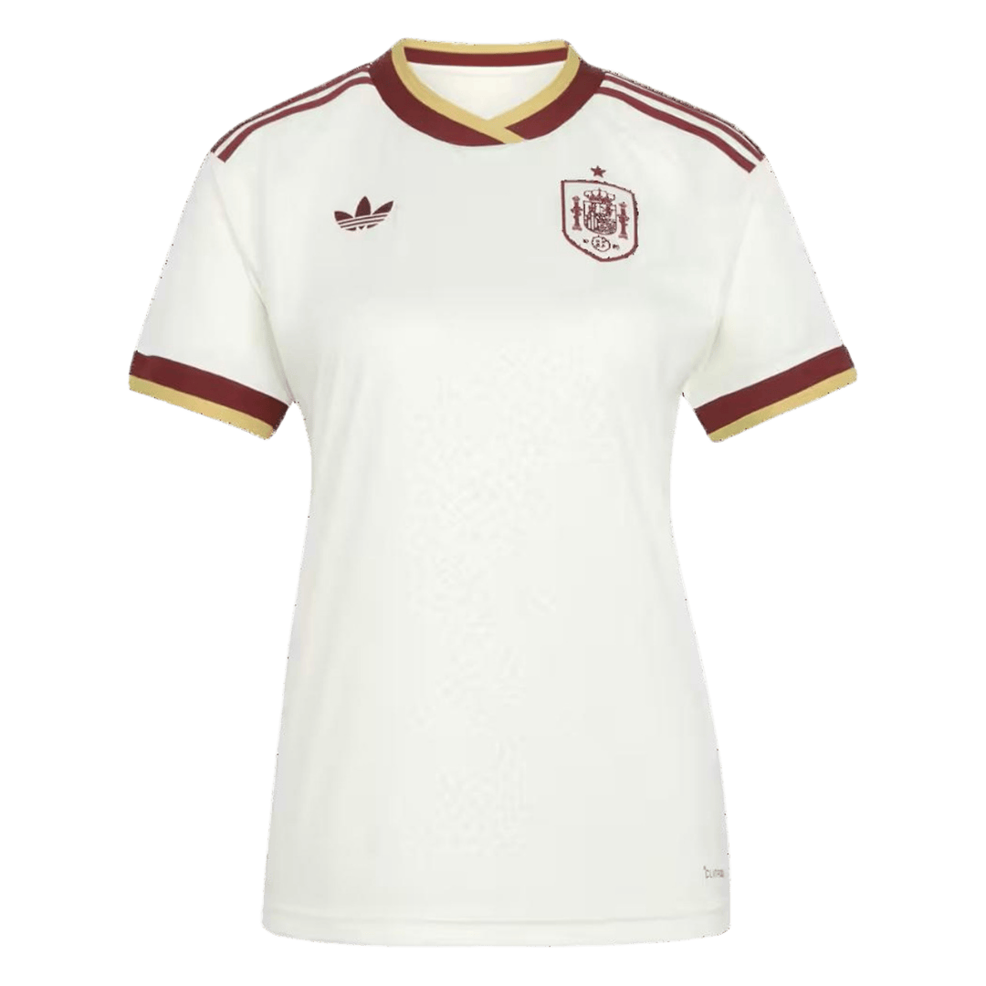 Camiseta de visitante de la selección femenina de España para el Mundial 2026