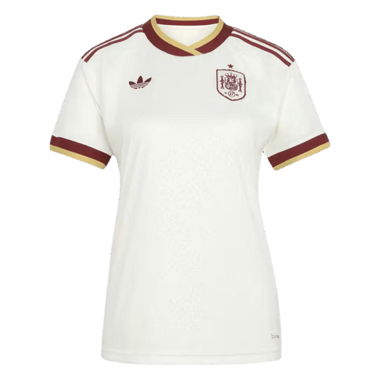 Camiseta de visitante de la selección femenina de España para el Mundial 2026