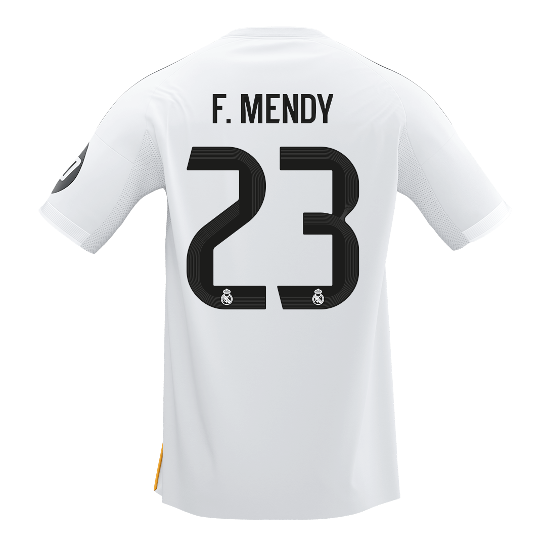 Camiseta de fútbol local del Real Madrid F.MENDY #23 2025/26