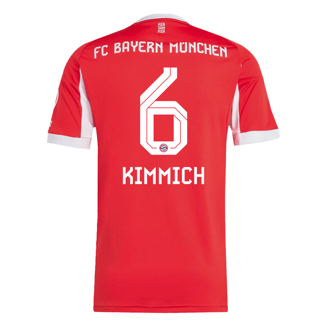 Camiseta de fútbol KIMMICH #6 Bayern Munich 1ª equipación 2025/26