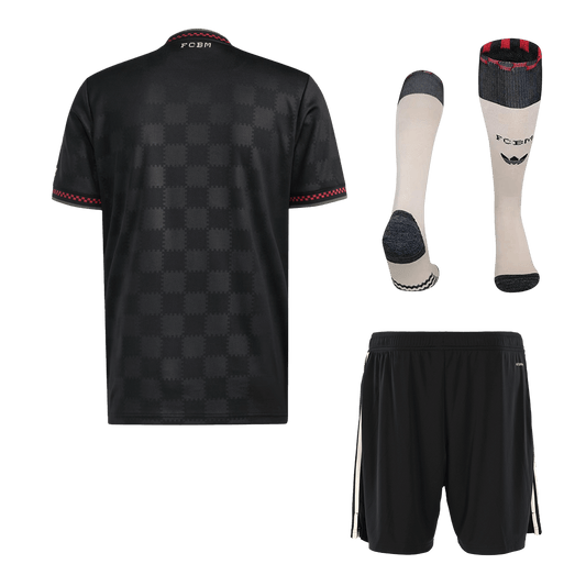 Kit de fútbol de visitante del Bayern Múnich (Kit, pantalón corto y medias) 2025/26