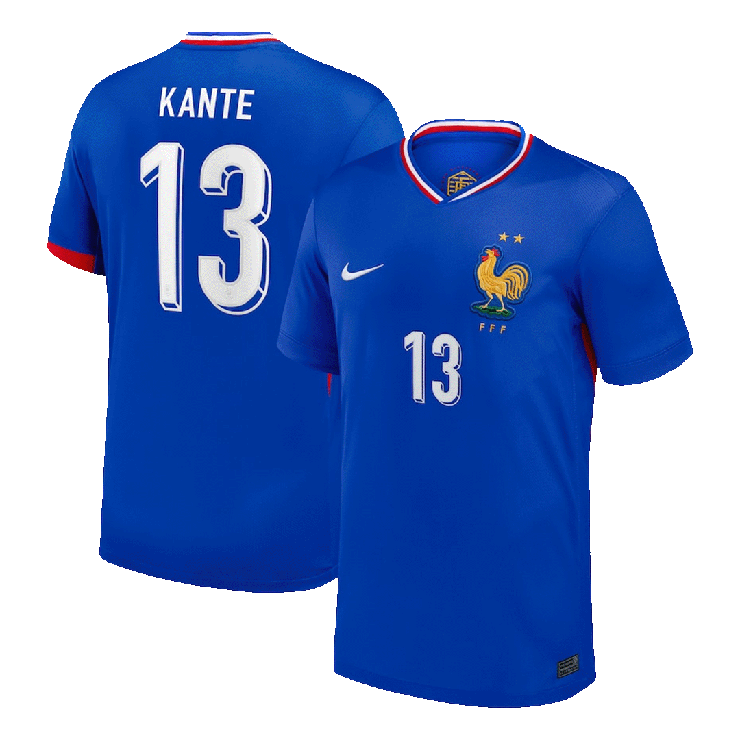 Camiseta local de fútbol de Francia KANTE #13 para la Eurocopa 2024