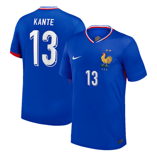 Camiseta local de fútbol de Francia KANTE #13 para la Eurocopa 2024