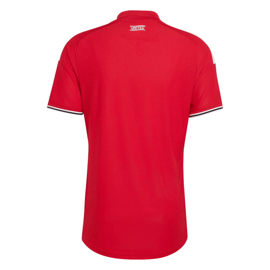 Auténtica camiseta de local del Manchester United para la temporada 2026/27.