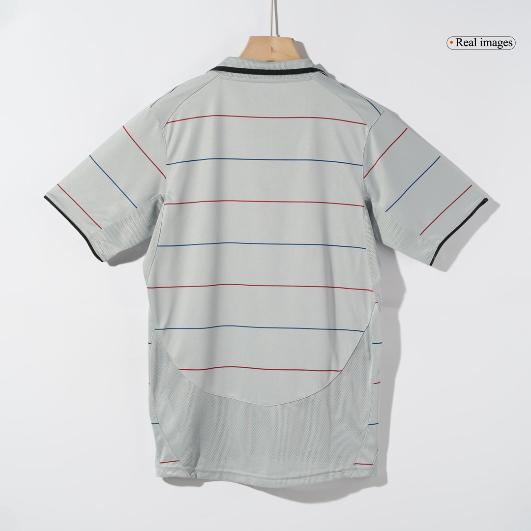 Camiseta retro de fútbol visitante del Barcelona 2003/04