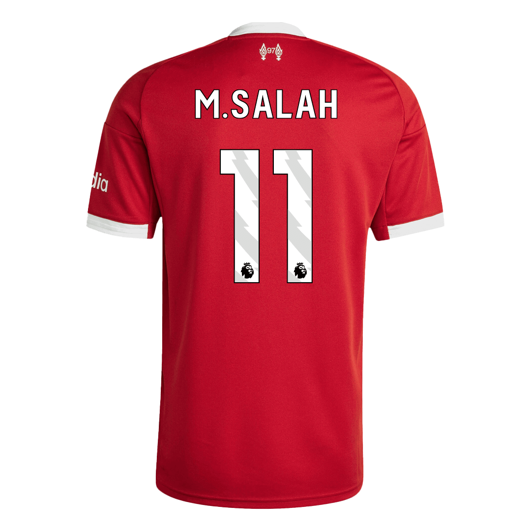 Camiseta de fútbol local del Liverpool M.SALAH #11 2025/26, roja