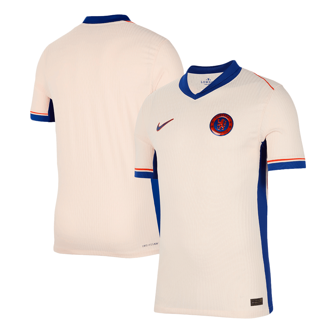 Camiseta de visitante del Chelsea 2024/25, auténtica, corte ajustado
