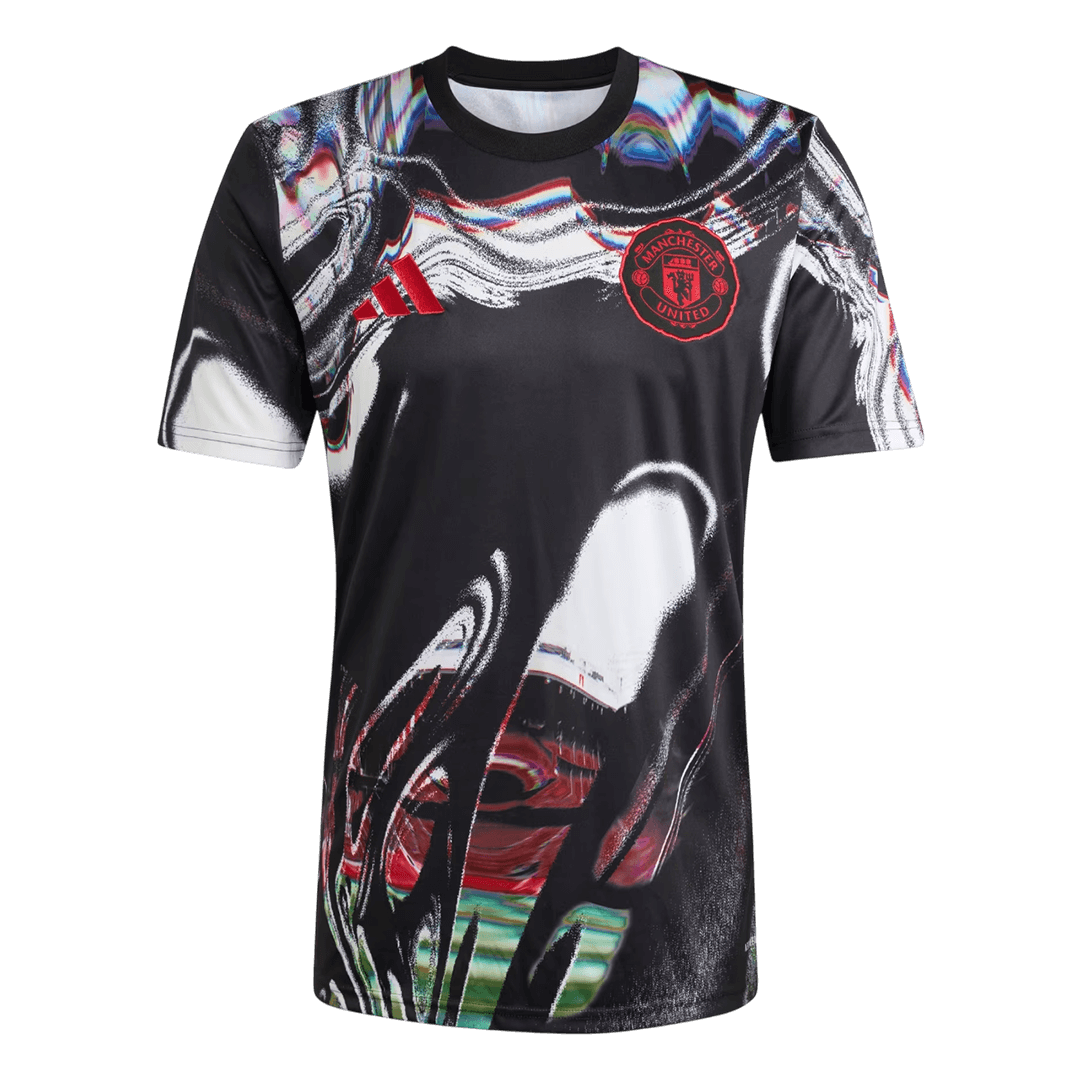 Camiseta de fútbol prepartido del Manchester United 2025/26