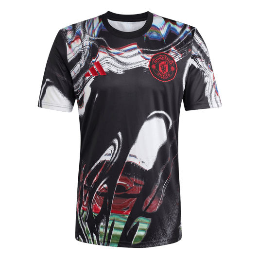 Camiseta de fútbol prepartido del Manchester United 2025/26