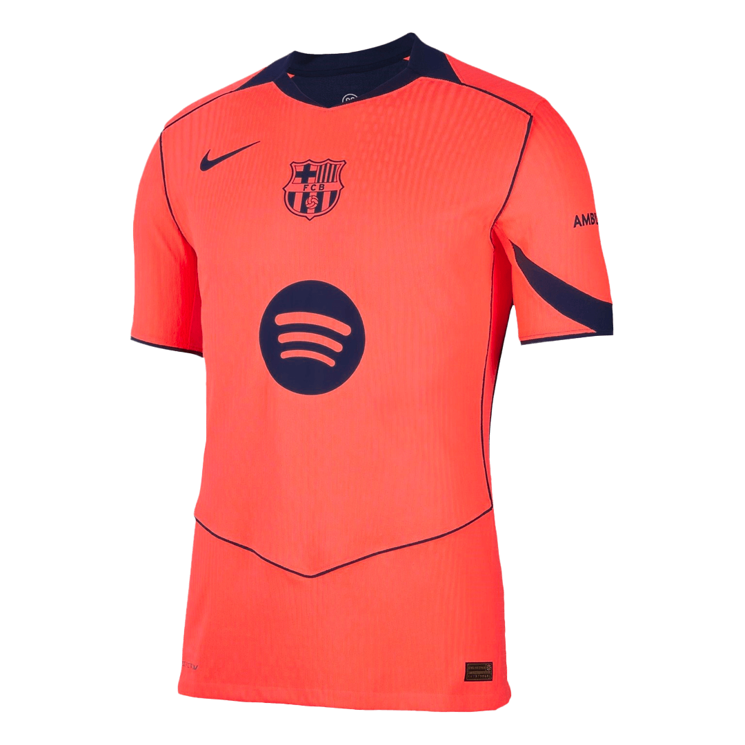 Camiseta de fútbol de visitante del Barcelona 2025/26, auténtica, ROONY #28
