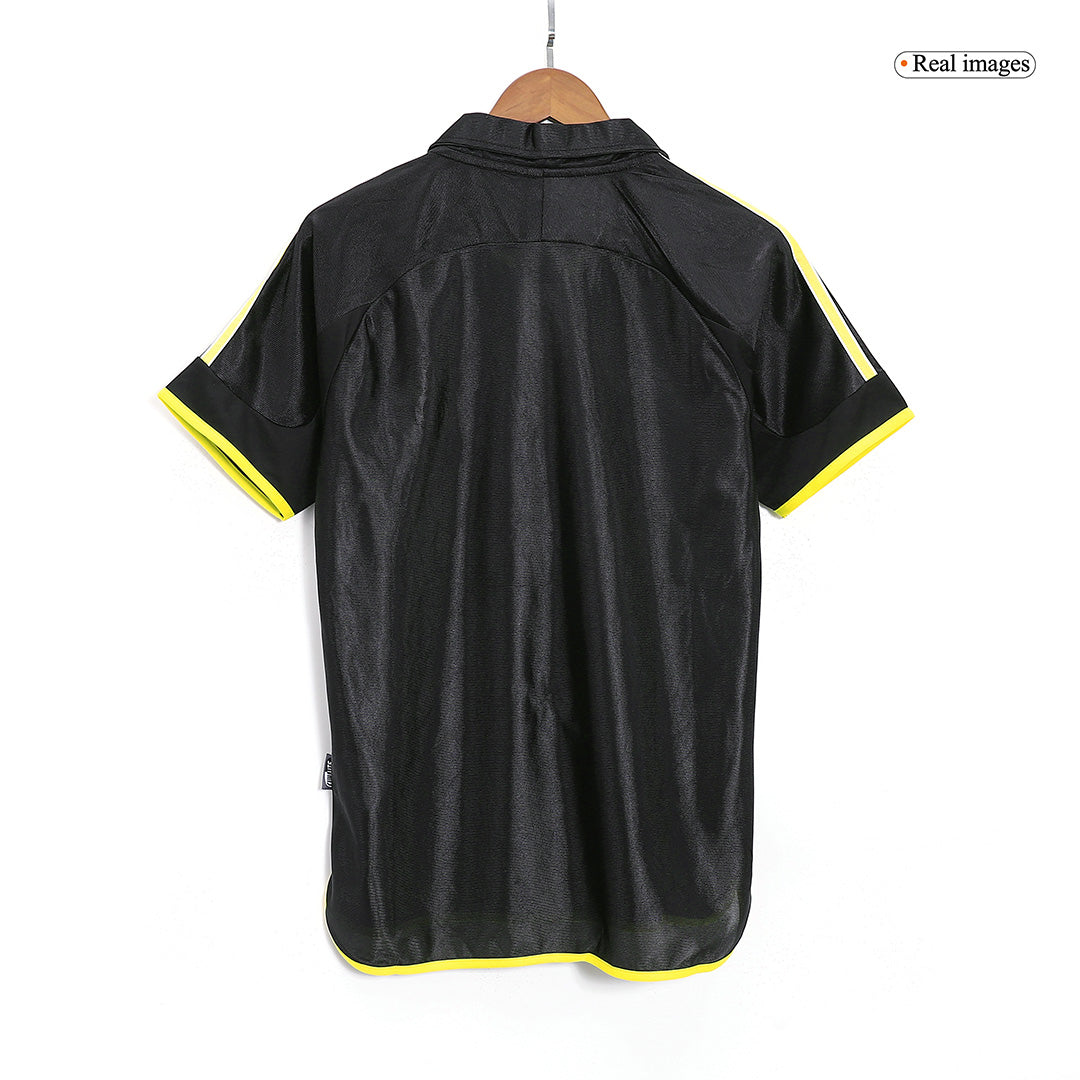 Camiseta de fútbol vintage de visitante del Real Madrid 99/01