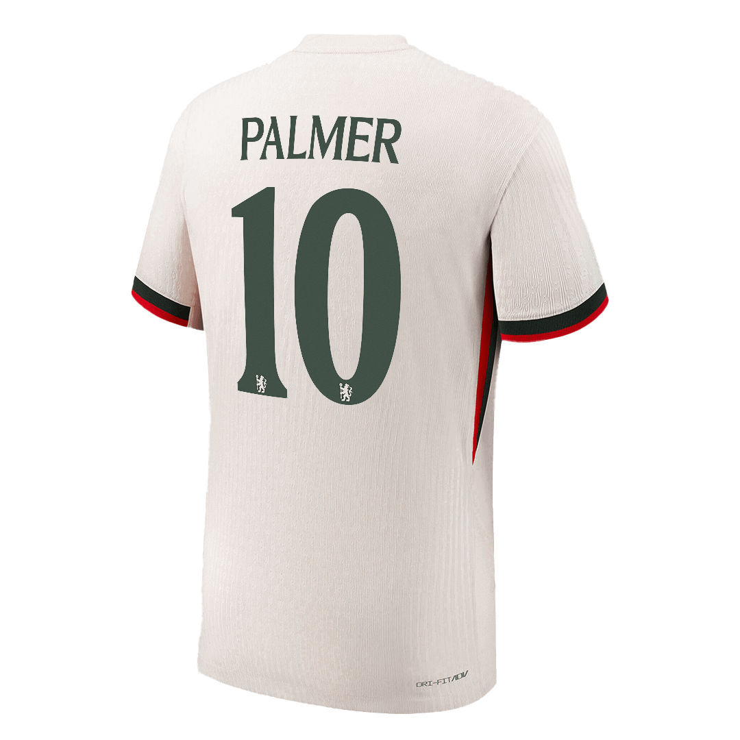 Camiseta de visitante auténtica Palmer #10 del Chelsea 2025/26, blanca - UCL