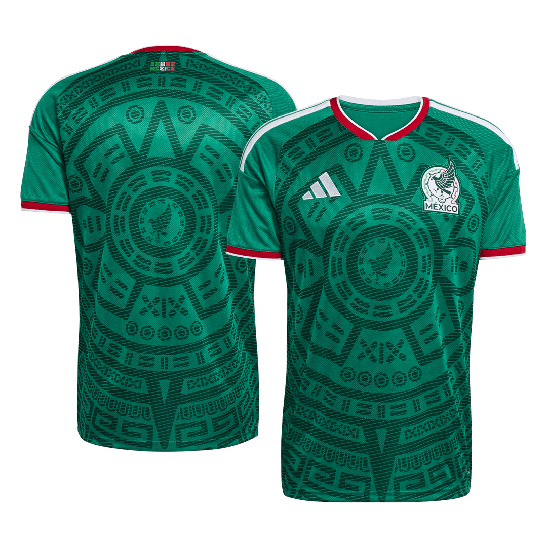 Uniforme local de México (camiseta + pantalón corto + calcetines) para el Mundial 2026