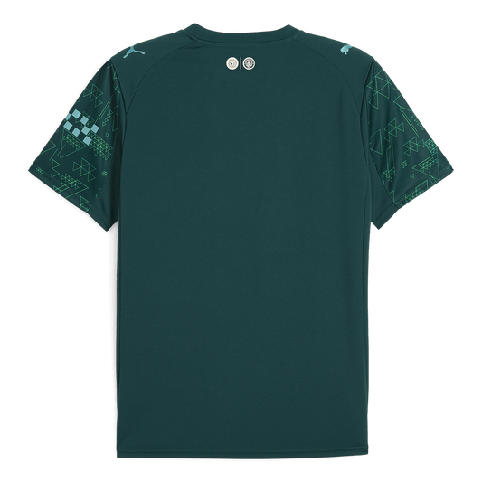 Camiseta de fútbol visitante del Manchester City 2025/26 (cuarta equipación)