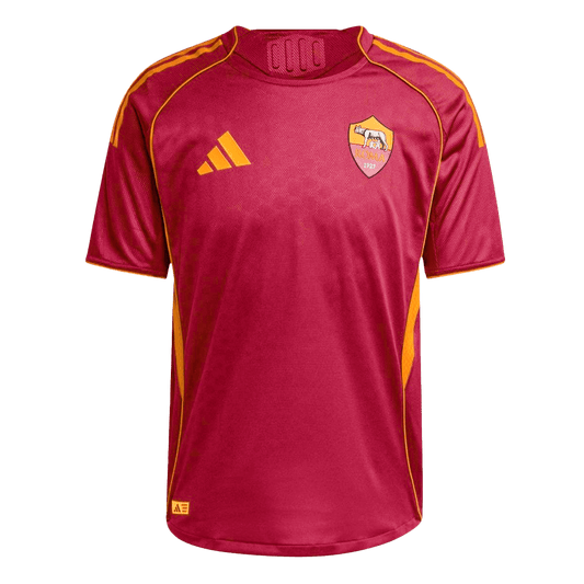 Camiseta de fútbol local auténtica de la Roma 2025/26