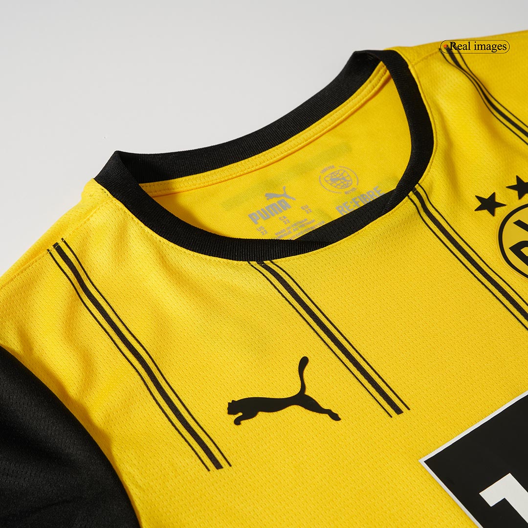 Kit de camiseta de fútbol local del Borussia Dortmund para niños (camiseta, pantalón corto y calcetines)