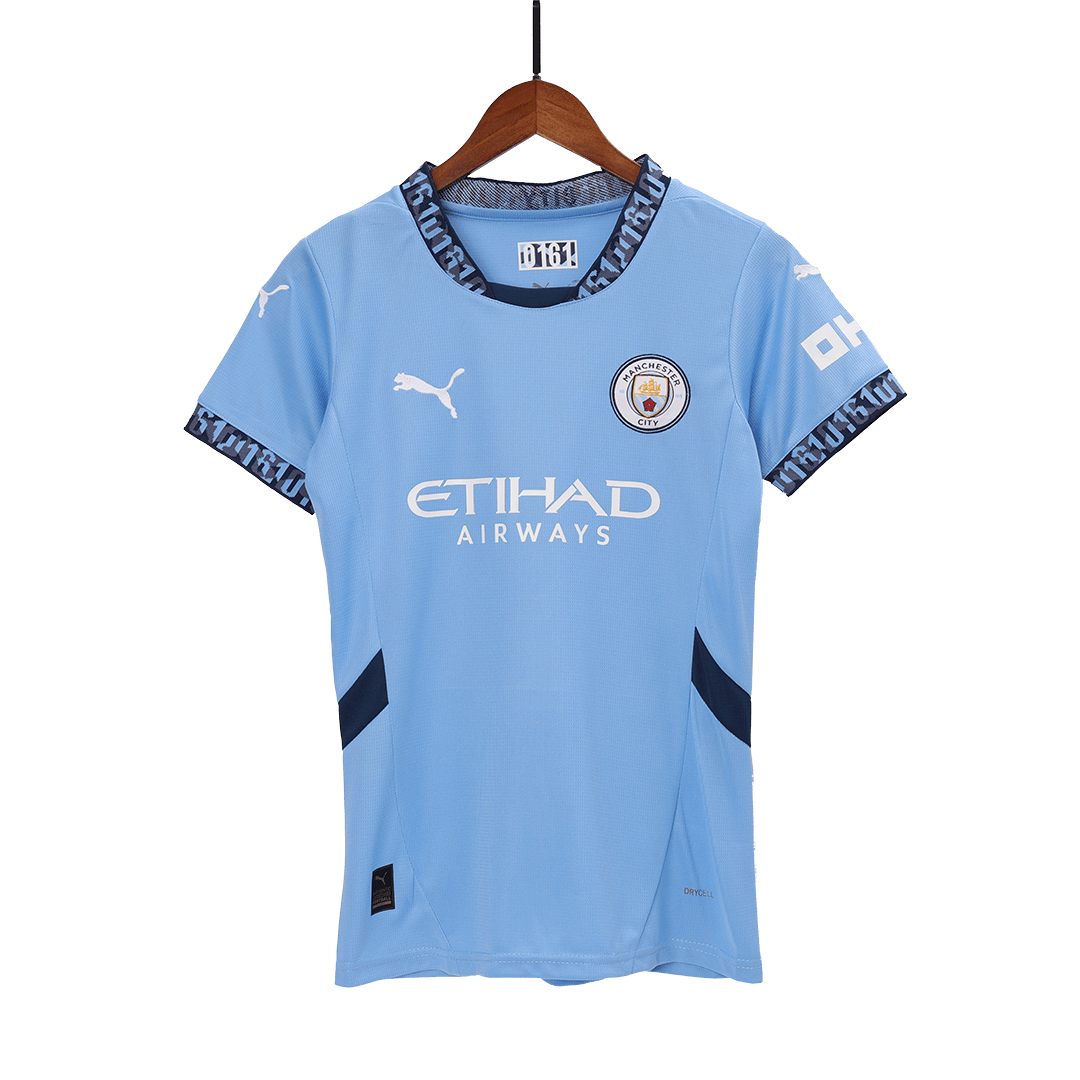 Camiseta de fútbol local del Manchester City para mujer 2024/25