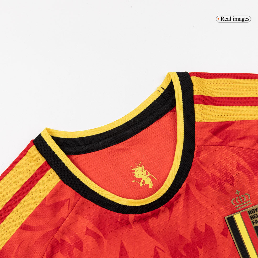 Camiseta de local de Bélgica para hombre, versión Mundial 2026 - Corte ajustado