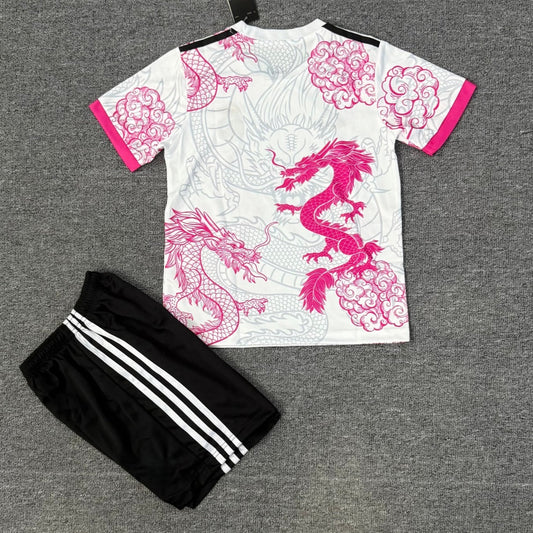 Conjunto Infantil Real Madrid 25/26 Especial Dragón Rosa