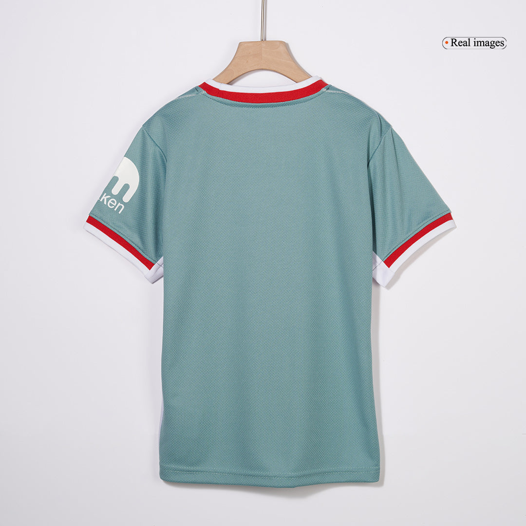 Kit de fútbol visitante del Atlético de Madrid para niño (Kit y pantalón corto) 2024/25