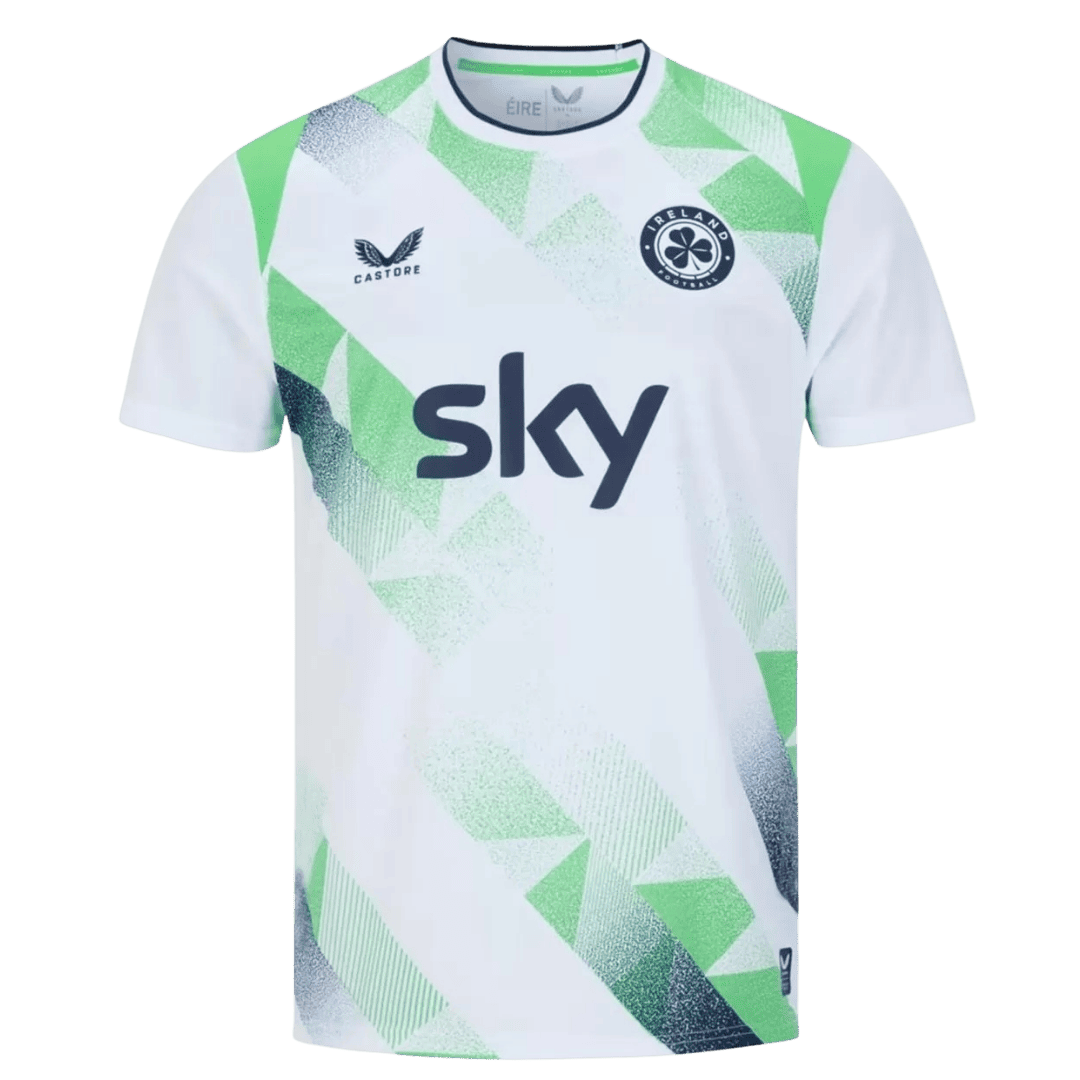 Camiseta de visitante de Irlanda del Norte para el Mundial 2026, color blanco.
