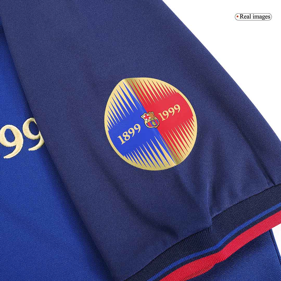 Camiseta de fútbol retro de local del Barcelona 1999/00