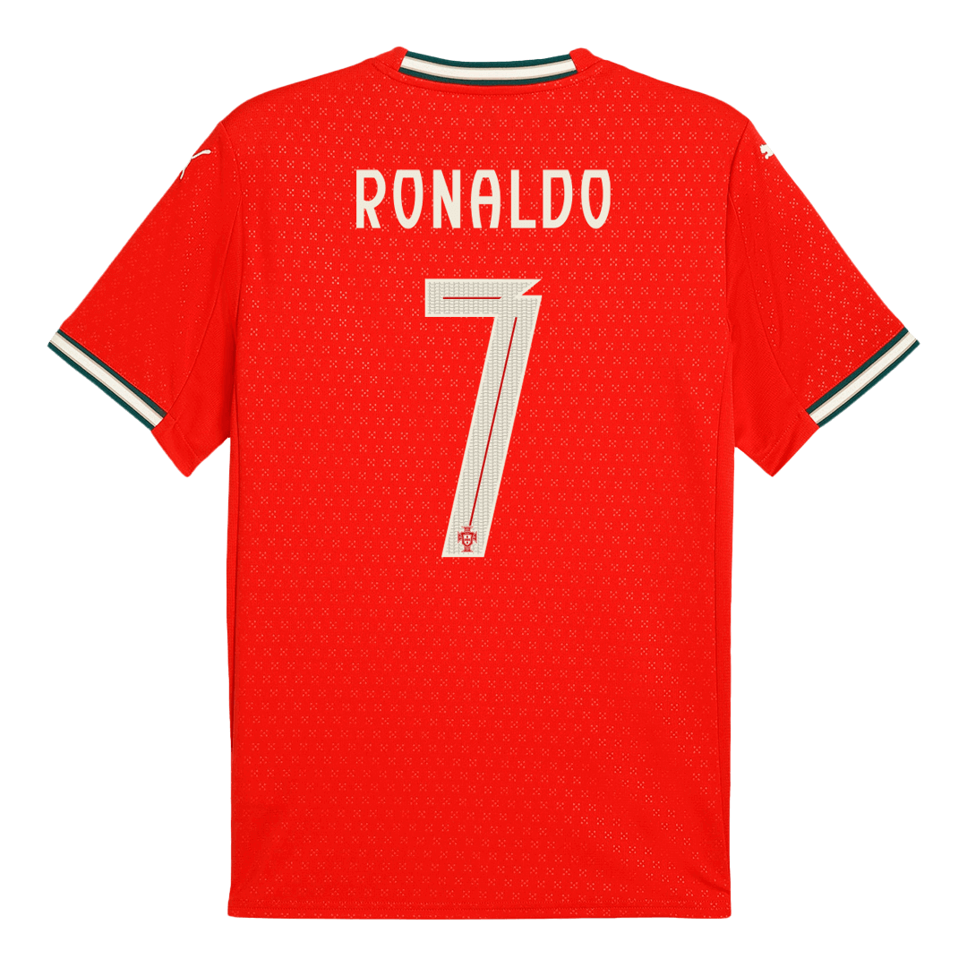 Camiseta de fútbol local de Portugal RONALDO #7 2025