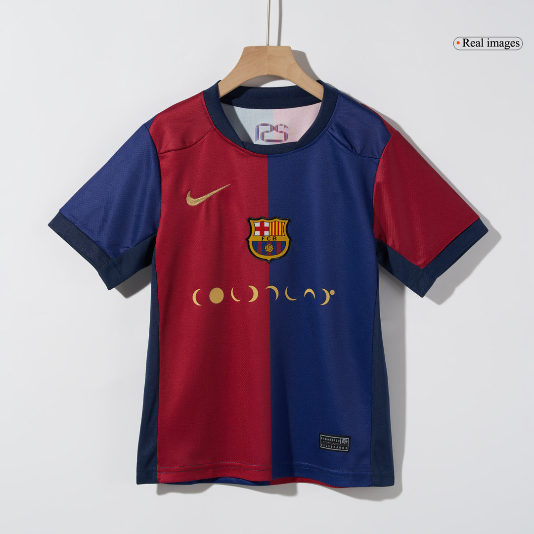 Kits de fútbol personalizados para niños del Barcelona 2024/25