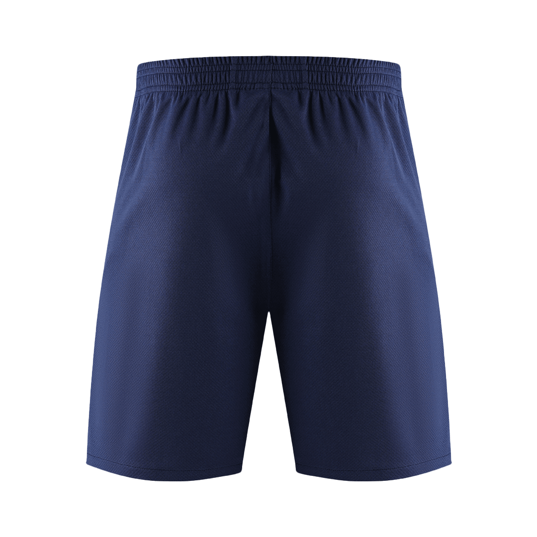 Pantalón corto de entrenamiento prepartido del Barcelona 2025/26 azul marino