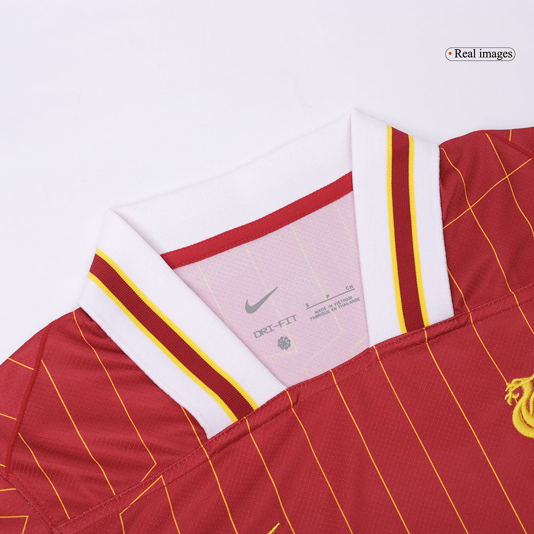 Camiseta de fútbol local del Liverpool DIOGO J. #20 2024/25, roja - UCL