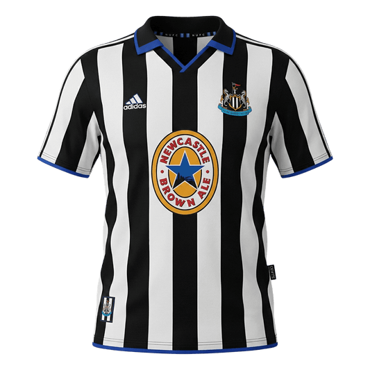 Camiseta retro de fútbol local del Newcastle United 1999/00