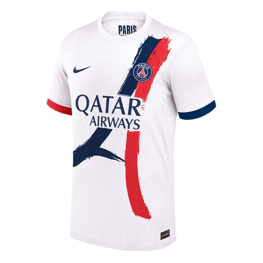 Camiseta de fútbol visitante auténtica del PSG 2024/25