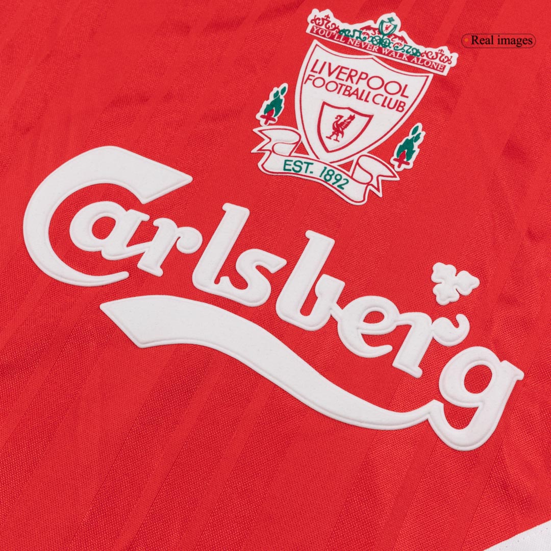 Camiseta retro de fútbol local del Liverpool 93/95