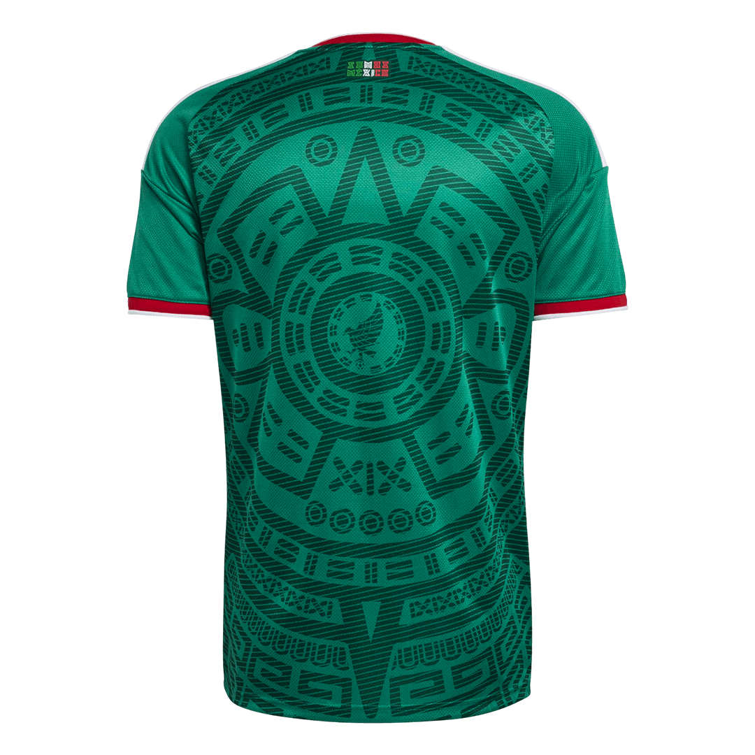 Uniforme local de México (camiseta + pantalón corto + calcetines) para el Mundial 2026