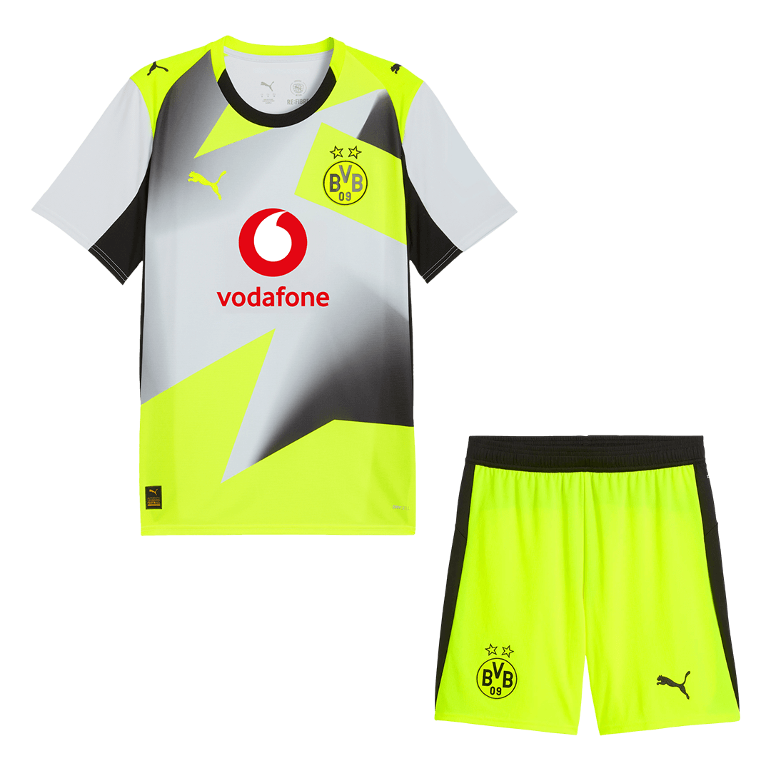 Kit de visitante del Borussia Dortmund (Kit y pantalón corto) 2025/26