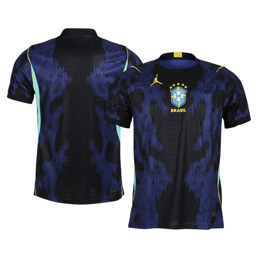 Camiseta de fútbol auténtica de visitante de Brasil 2026