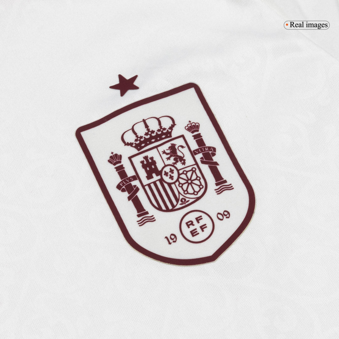 Conjunto infantil de camiseta y pantalón corto de la selección española (camiseta + pantalón corto) para el Mundial 2026