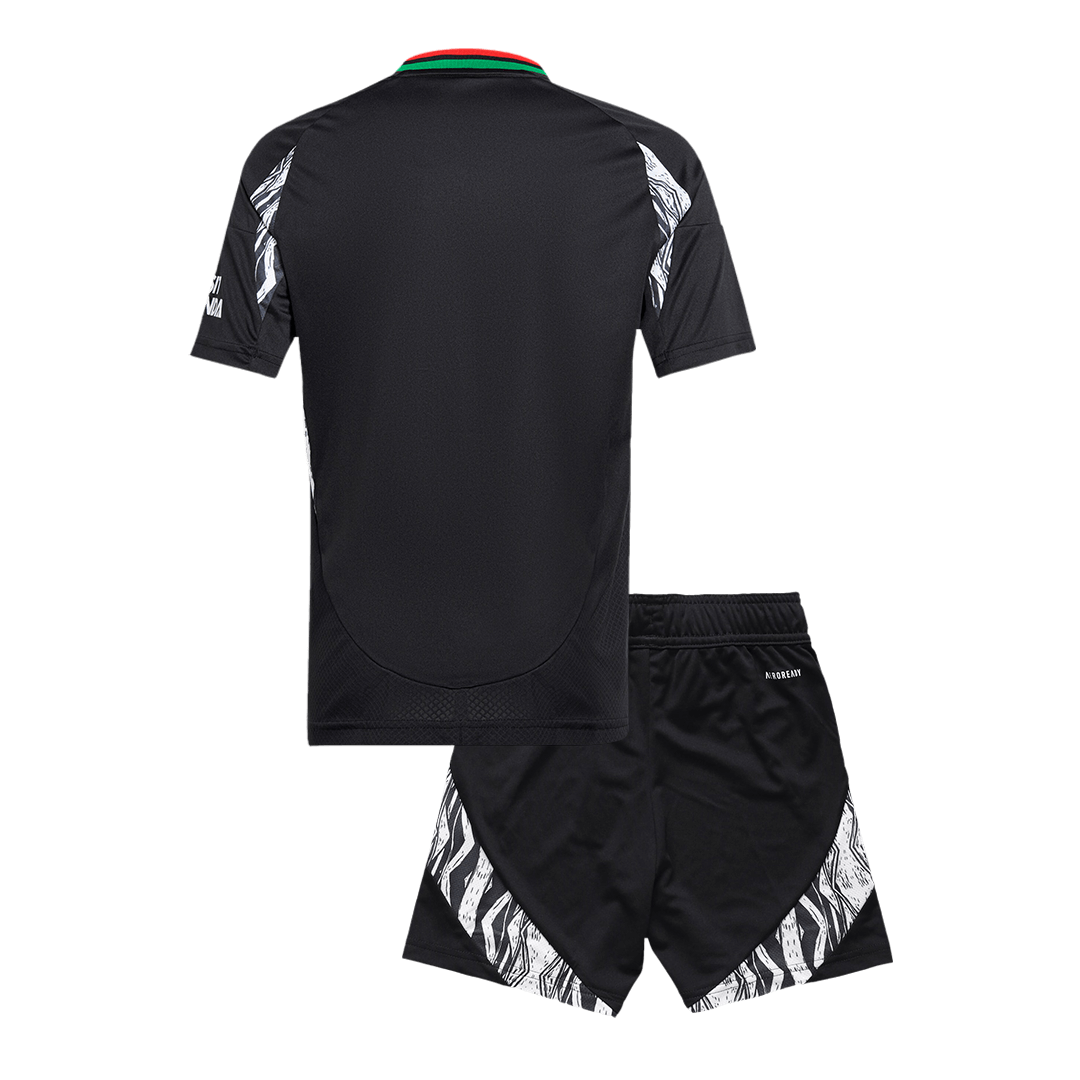 Kit de visitante del Arsenal para niños (Kit y pantalón corto) 2024/25