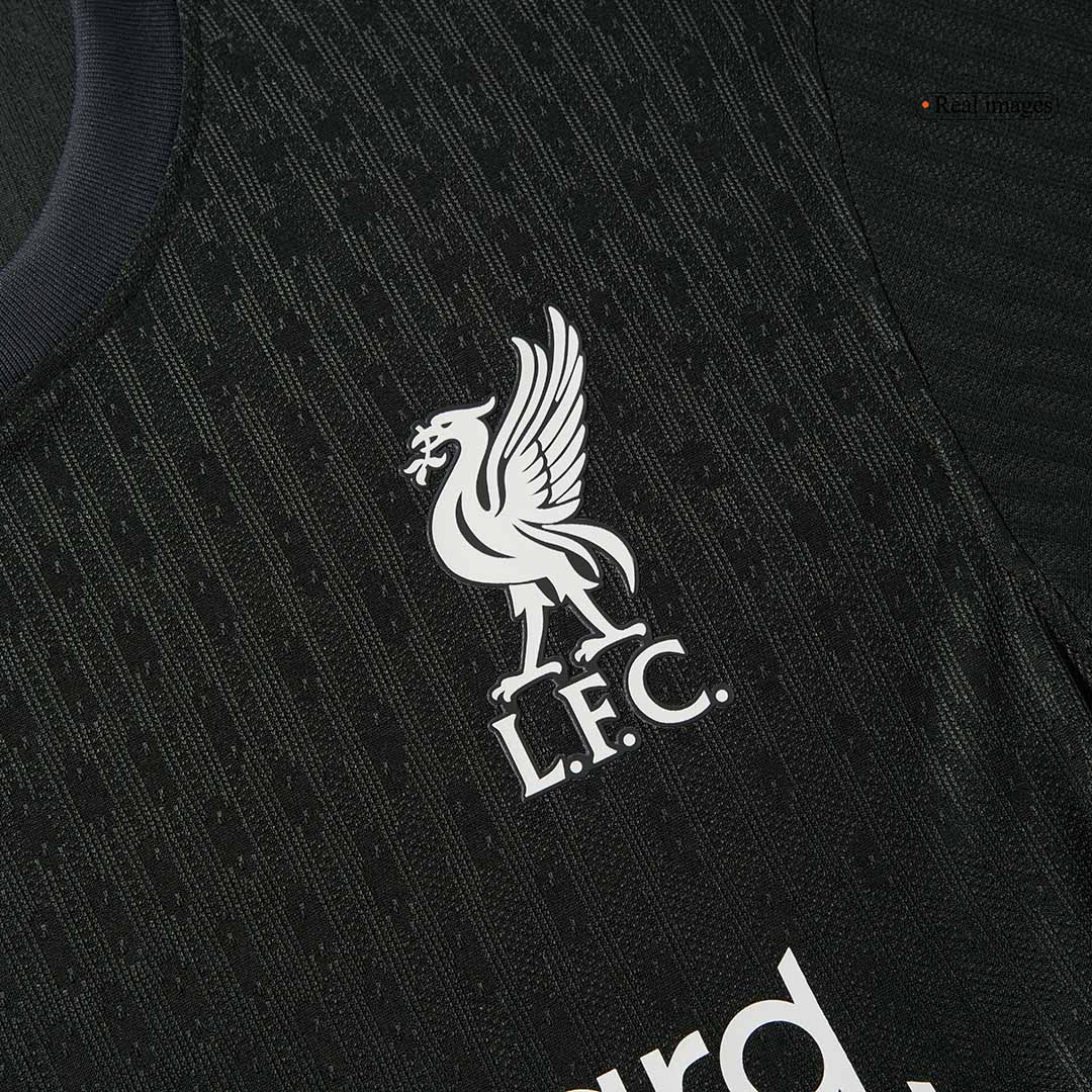 Camiseta de fútbol visitante auténtica del Liverpool 2024/25