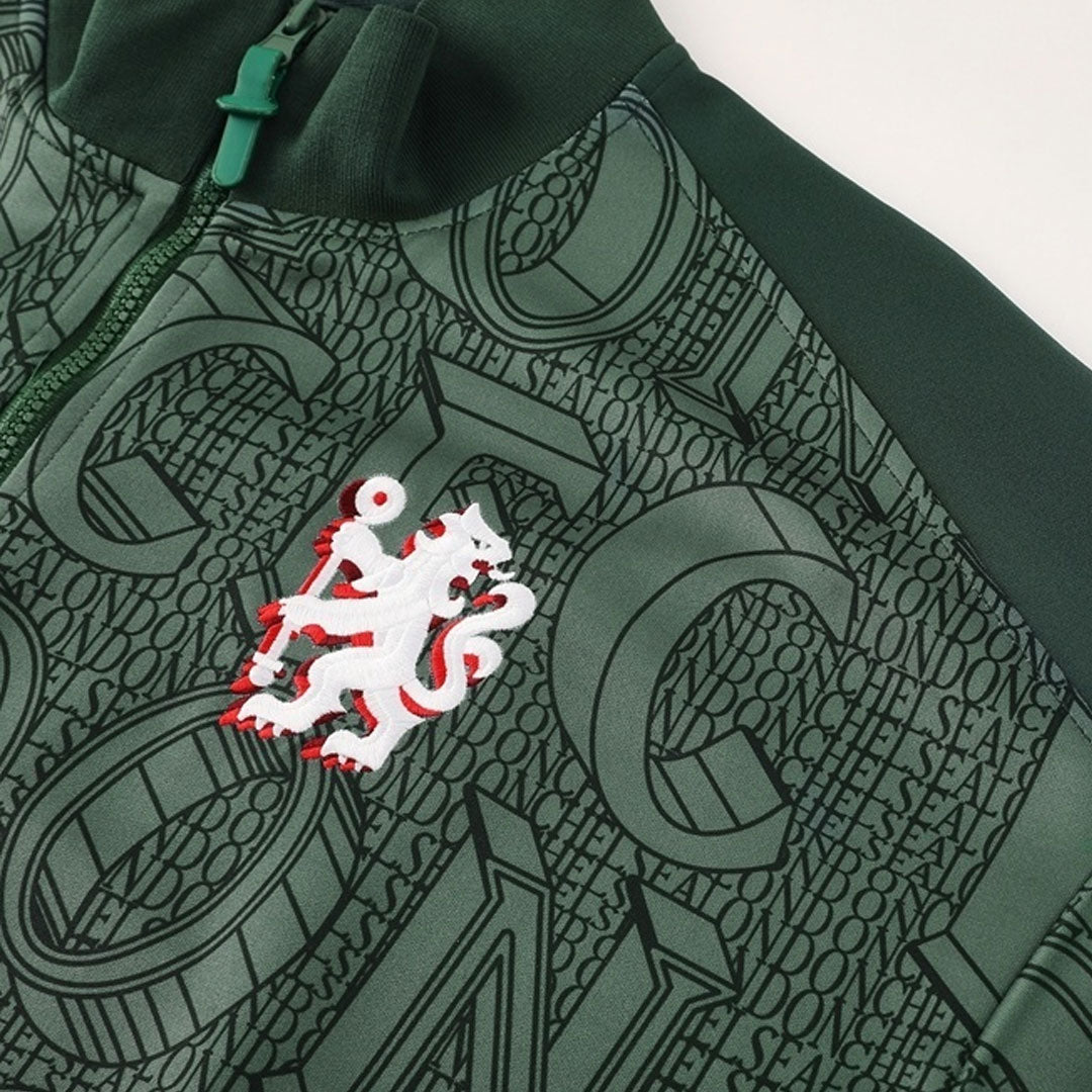 Kit de entrenamiento del Chelsea 2025/26 (Chaqueta + Pantalones)