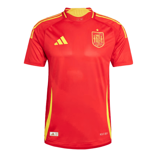 Camiseta de fútbol local auténtica de España para la Eurocopa 2024