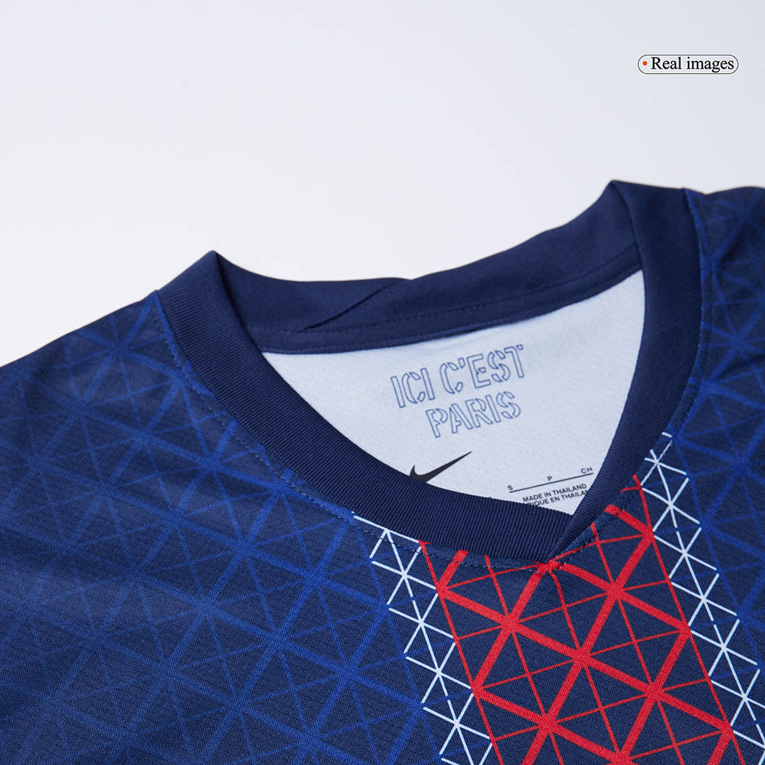 Camiseta de fútbol local B.BARCOLA #29 PSG 2025/26 Azul marino