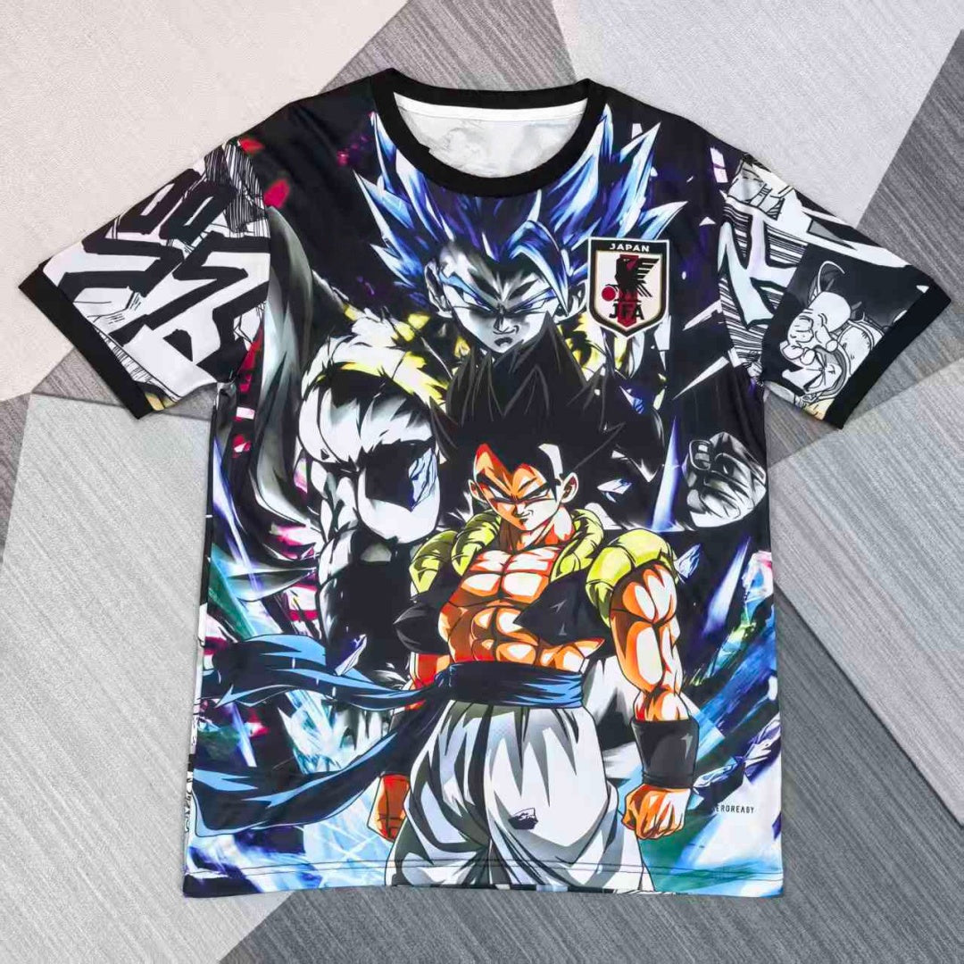 Camiseta negra especial de anime japonés 25/26