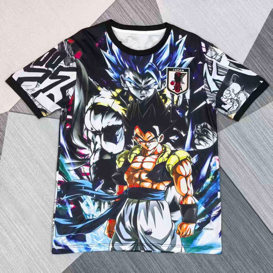 Camiseta negra especial de anime japonés 25/26