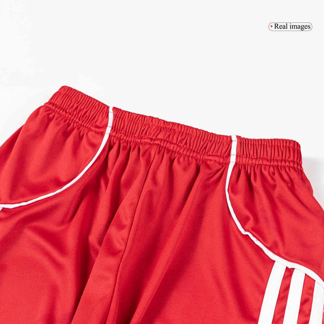 Kit de fútbol local del Liverpool para niños (camiseta y pantalones cortos) 25/26 rojo