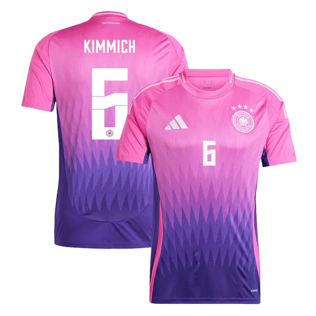 Camiseta de fútbol visitante de Alemania KIMMICH #6 para la Eurocopa 2024